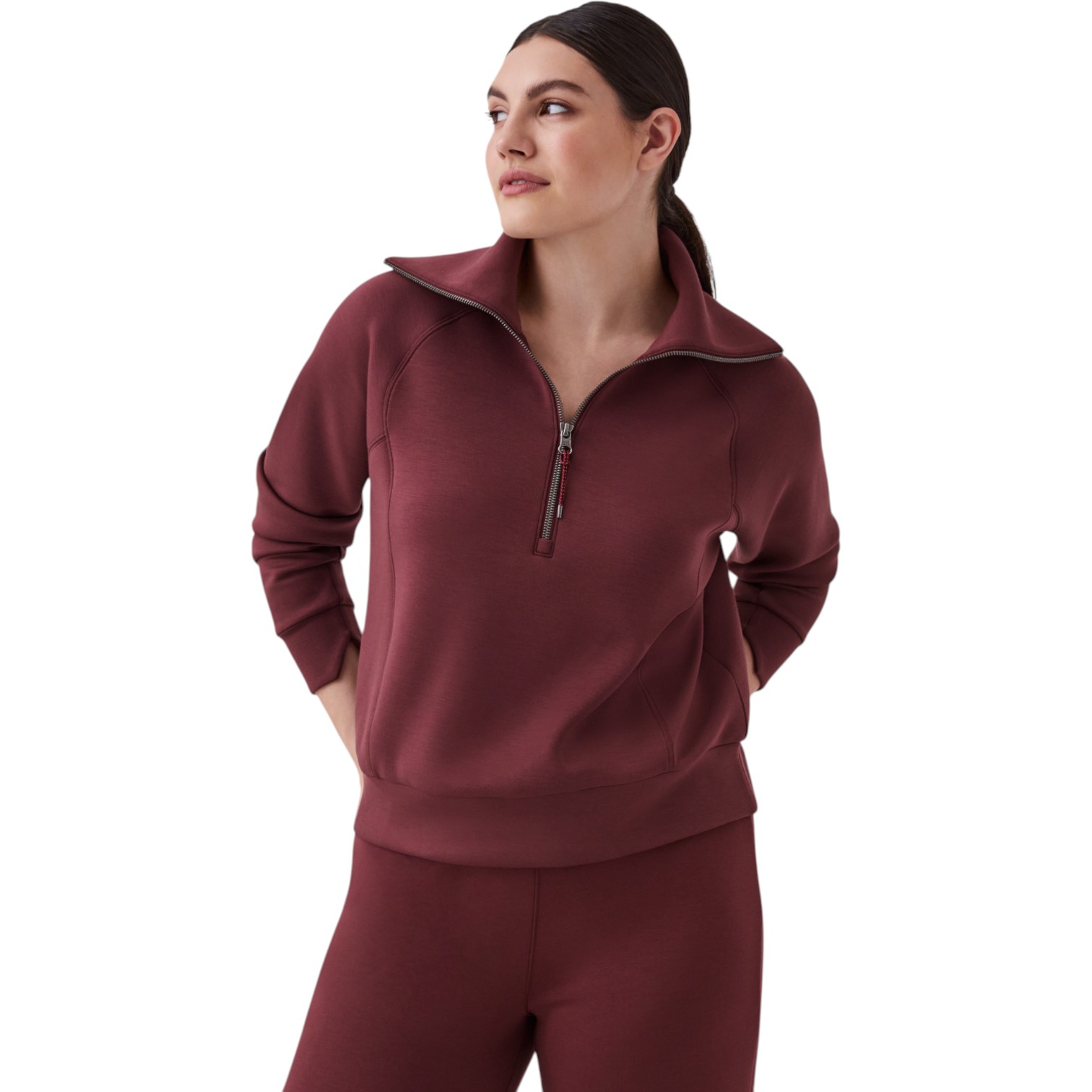 Spanx Women's AirEssentials Half Zip - MetroShoe Warehouse