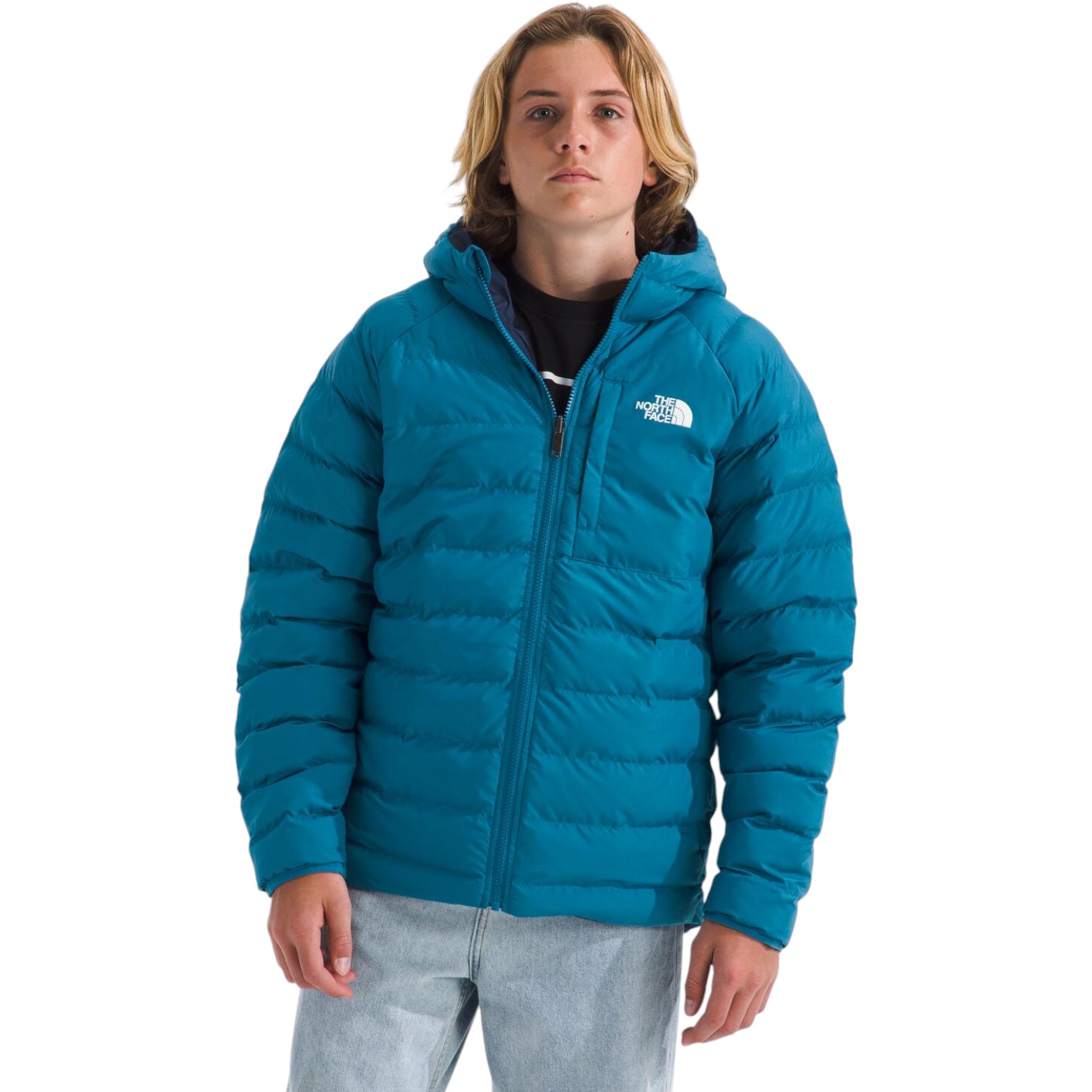 The North Face Boys' Reversible Perrito Hooded Jacket The North Face Boys' Reversible Perrito Hooded Jacket