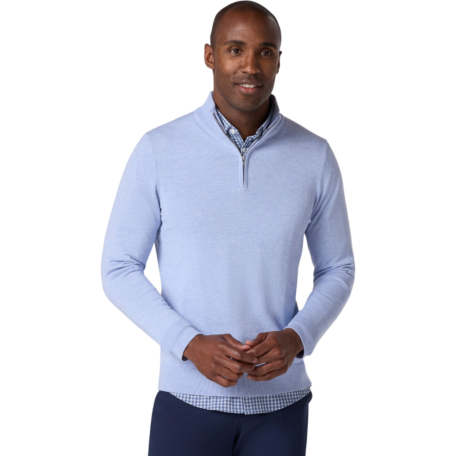 Munsingswear ベスト Mizzen And Main Men's Heritage Quarter Zip Sweater - MetroShoe