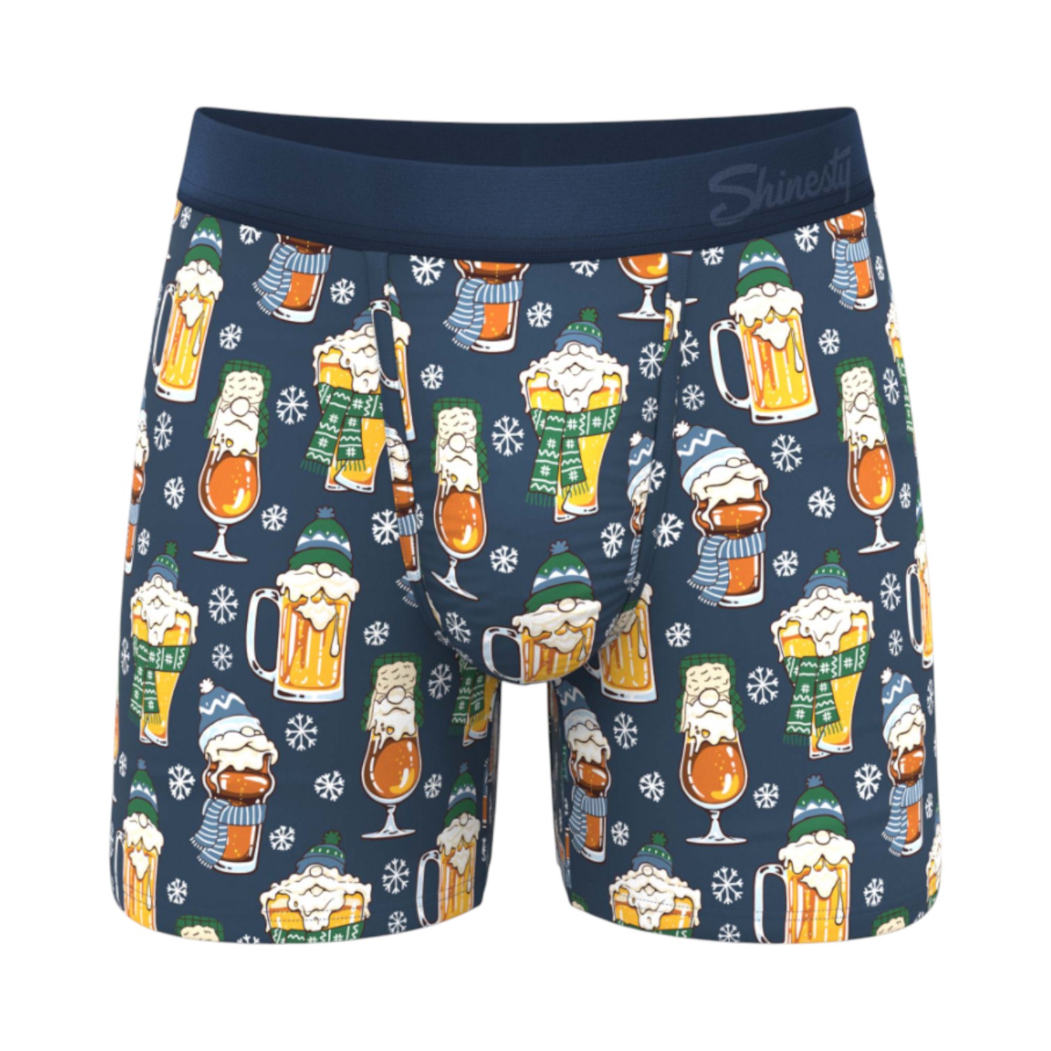 JAXFSTK Men's GYM Balls Out Bikini Briefs - Pouch Underwear With Bold Print (M/L/XL)