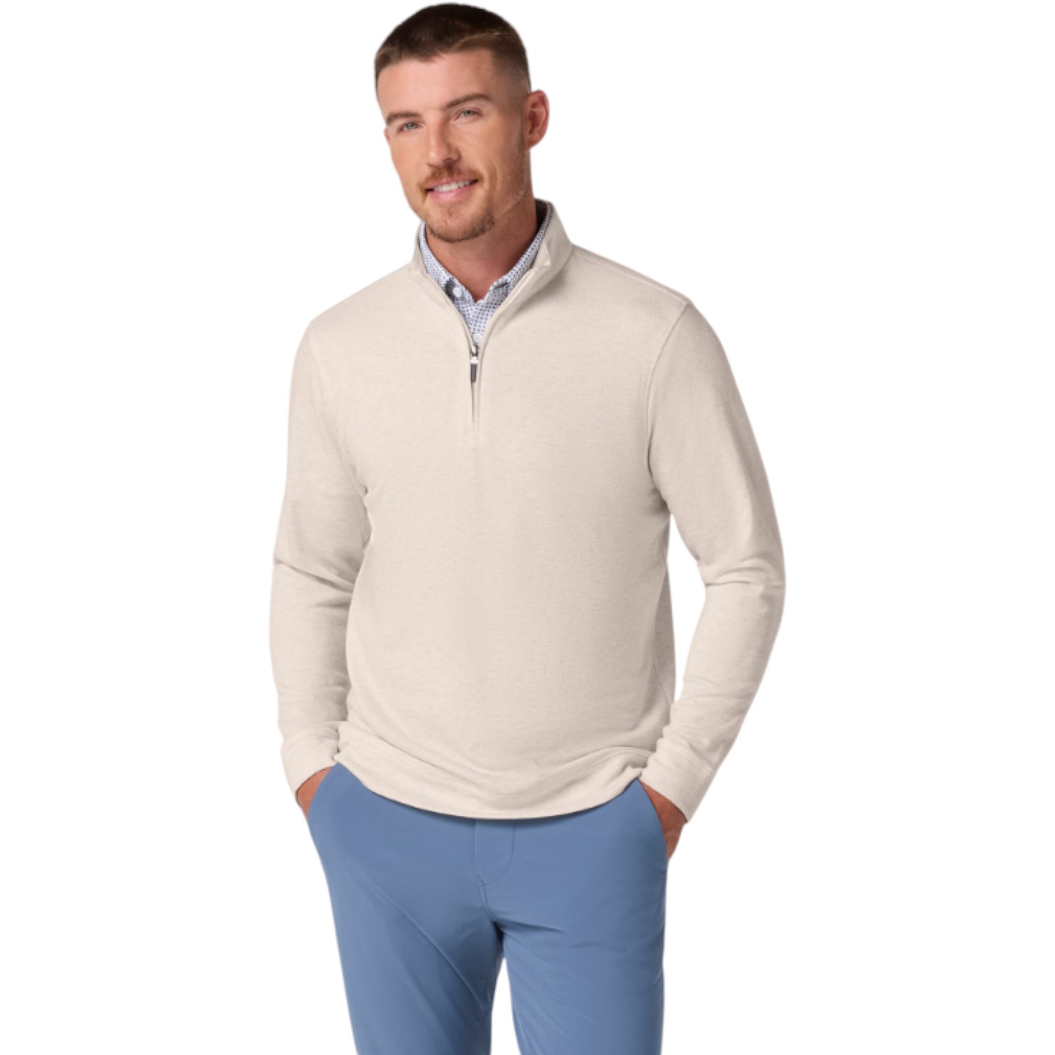 Mizzen And Main Men's Crandall Quarter Zip - MetroShoe Warehouse