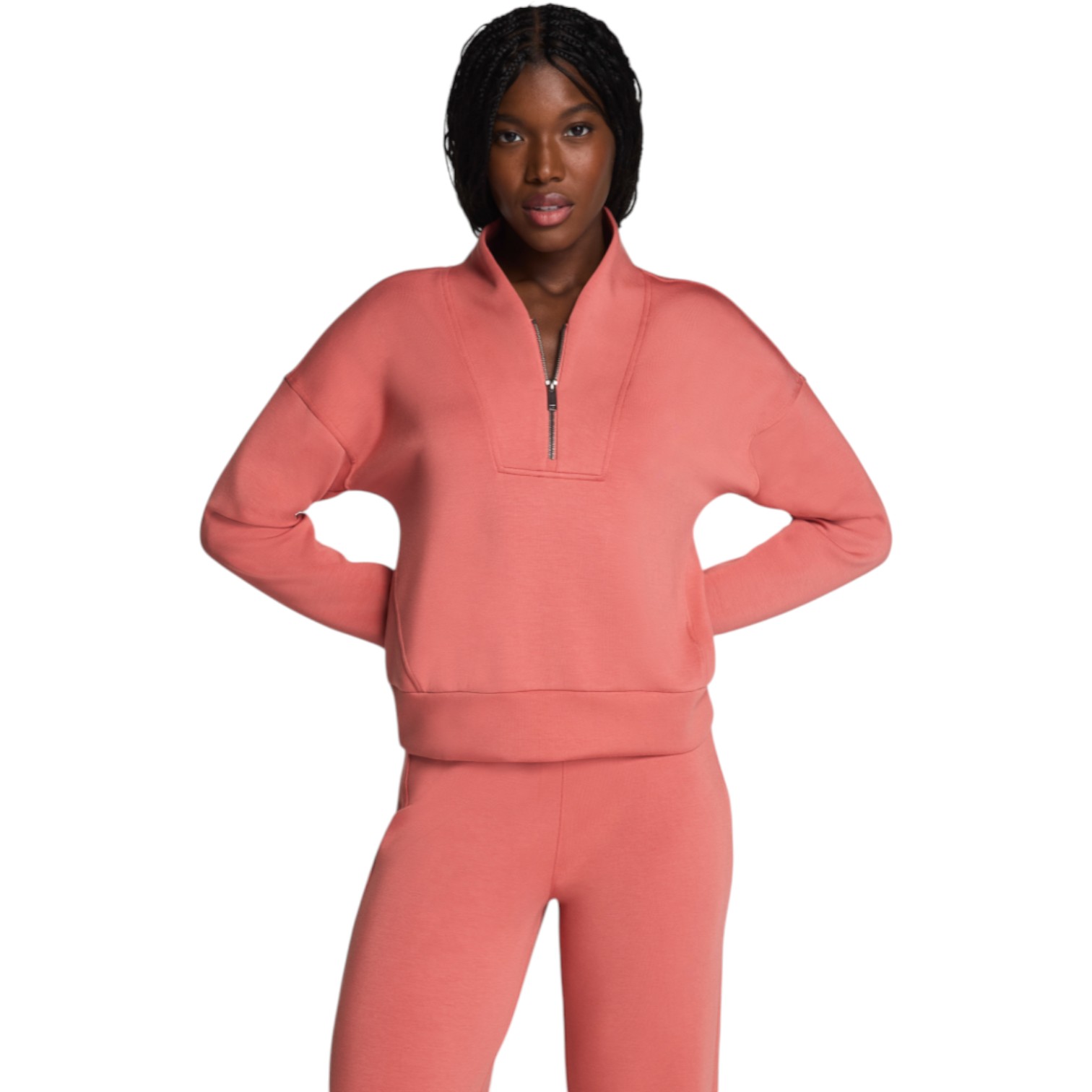 Spanx Women's Airessentials Shawl Collar Half Zip - MetroShoe