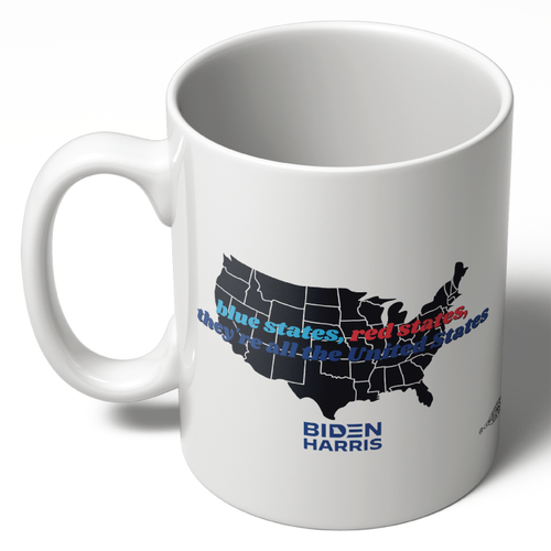 Blue States, Red States (11oz Ceramic Mug) Blue States, Red States (11oz Ceramic Mug)