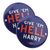 Give 'Em Hell Harry - Navy (2.25" Pin-Back Button -- Pack of Two!) Give 'Em Hell Harry - Navy (2.25" Pin-Back Button -- Pack of Two!)