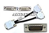 DELL DMS-59 TO DUAL DVI Y SPLITTER CABLE ADAPTER R0915 0R0915 H9361 0H9361