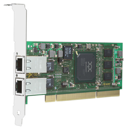 QLOGIC QLA4052C-CK 1GB DUAL PORT 64BIT 133MHZ PCI-X ISCSI COPPER HOST BUS ADAPTERS