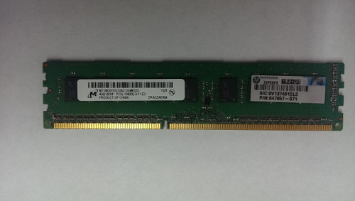 HP 4GB 2RX8 PC3L-10600E-9 KITG8