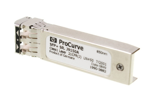 HP J9150A X132 10-GIGABIT SFP+ LC SR TRANSCEIVER MODULE