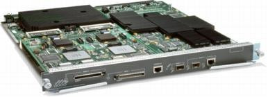 CISCO WS-SUP720-3BXL 7600 SERIES SUPERVISOR ENGINE 720 FABRIC MULTILAYER SWITCH FEATURE CARD 3 (MSFC3) AND POLICY FEATURE CARD 3BXL PFC3BXL)