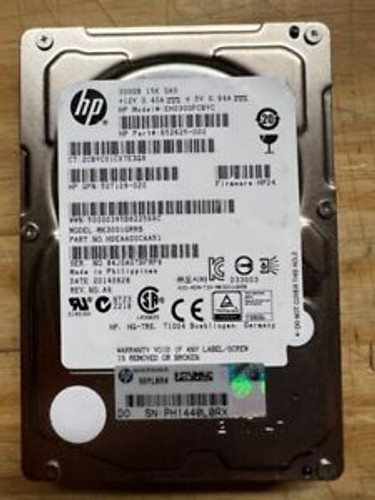 652625-002 - 300GB 15K 6G 2.5INCH SC SAS HDD