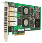 Qlogic QLE2464ESP QLE2464-SP 4GB QUAD PORT PCIE PCI-Express HBA Host Bus Adapter