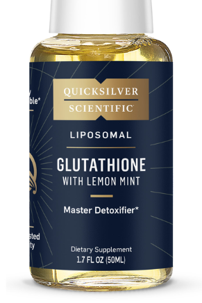 Liposomal Glutathione Spray - Lemon Mint Flavor by Quicksilver
