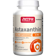 Astaxanthin Algal Antioxidant 12 mg softgels Bottle