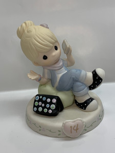 Girl on Phone Age 14