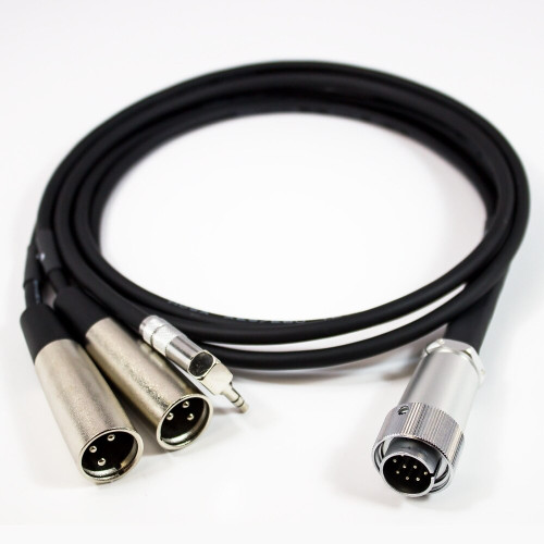 MX-10 10-pin to dual-XLR output cable for FMX-42a mixer
