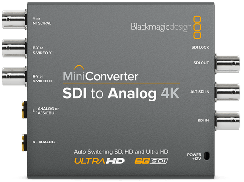 Mini Converter SDI to Analog 4K