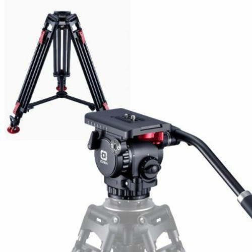 6CF2HD 75mm AGILE 6 Mini E-Z LOAD Tripod System