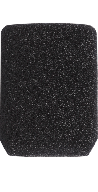 Black Foam Windscreen for SM85, SM86, SM87A and BETA87A, and BETA87C