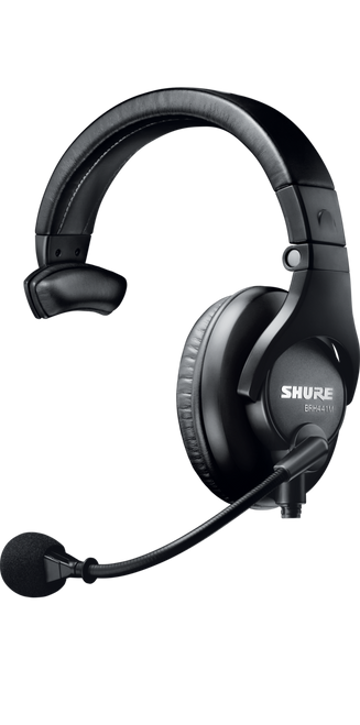 BRH441M Single-Sided Broadcast Headset, less cable