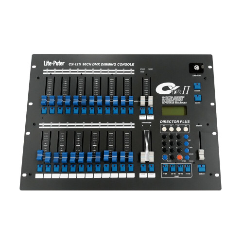 Lite-Puter 96-Channel DMX Lighting Console (CX-12II)