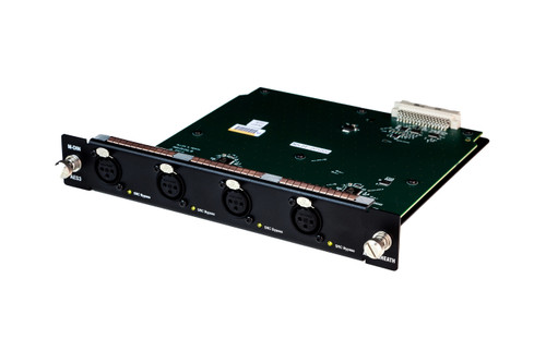 M-DIN - AES3 8CH digital input module for DX32