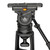 Air-Assist Pedestal Tripod with Easy Height Adjustment Lever