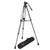 2 Stage Aluminum Video Tripod Kit w/ 75mm Bowl & 17 lbs Payload