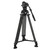 2 Stage Carbon Fiber Video Tripod Kit w/ 75mm Bowl & 13 lbs Payload