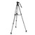 2 Stage Aluminum Video Tripod Kit w/ 75mm Bowl, 22 lbs Payload, & Variable 
Drag