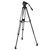 2 Stage Aluminum Video Tripod Kit w/ 100mm Bowl & 33 lbs Payload