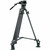 2 Stage Aluminum Video Tripod Kit w/ 75mm Bowl & 17.6 lbs Payload