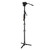 ML-900C+GH04F Carbon Fiber Monopod w/Fluid Head and Hand Crank Max. Height 81.9 in