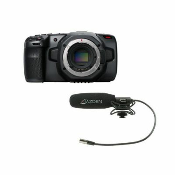 Pocket Cinema Camera 6K & Azden Compact Cine Mic Bundle