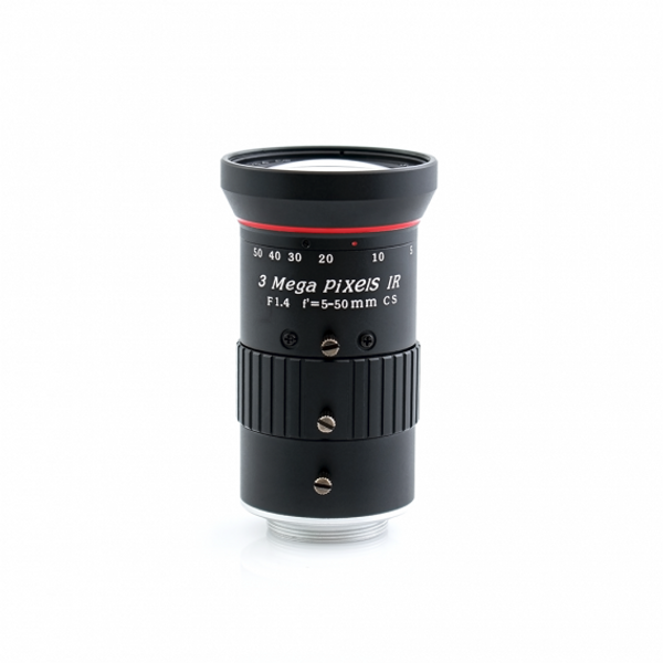 AIDA Imaging HD Varifocal 5.0-50mm Manual Iris CS Mount Lens