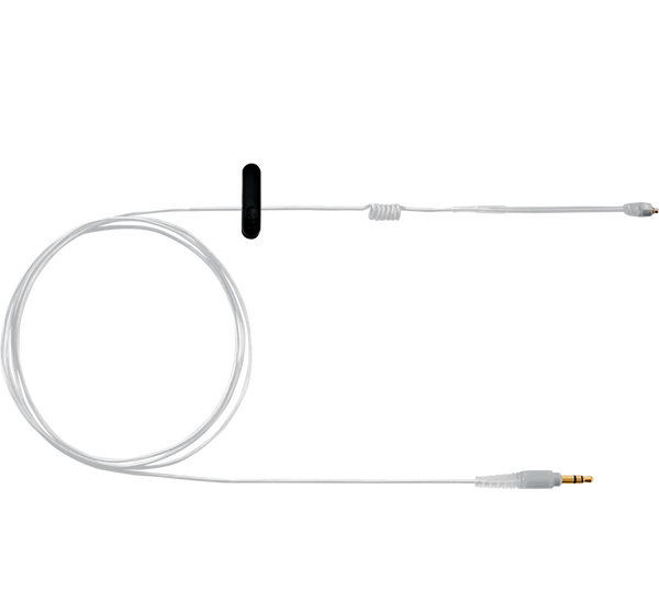 Coiled IFB earphone cable with Clip
