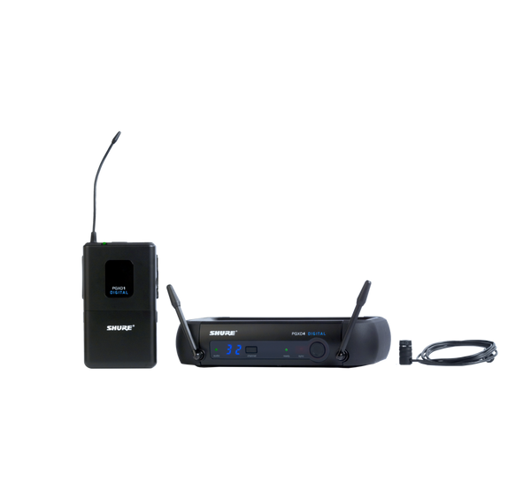 Digital Wireless System with WL185 Omnidirectional Micro-Lavalier Condenser Microphone