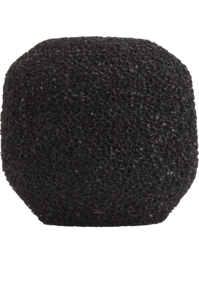 Black Small Foam Windscreens for SM84, MX183, MX184, MX185, WL84A, WL183, WL184, WL185 (Contains Four)