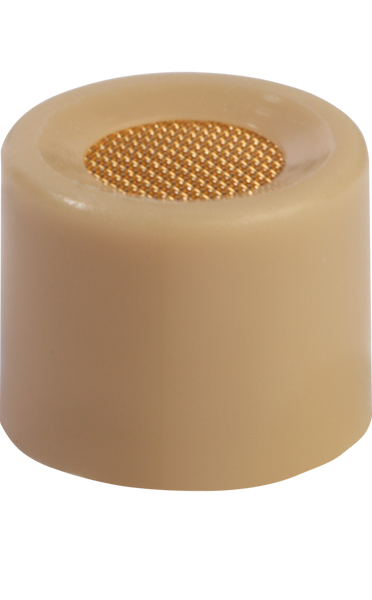 Standard Protective High Boost Cap for WL50T, WBH53T, WBH54T, Tan with Gold Top (Contains Five)