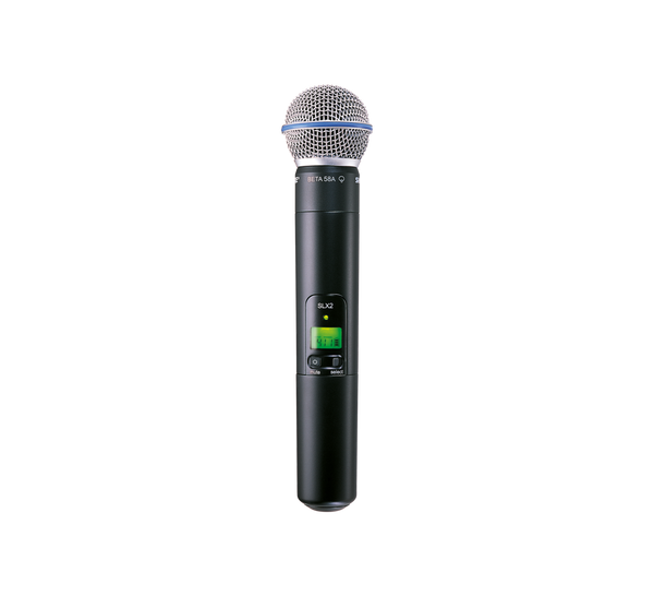 SLX2 Handheld Transmitter with BETA58 Microphone