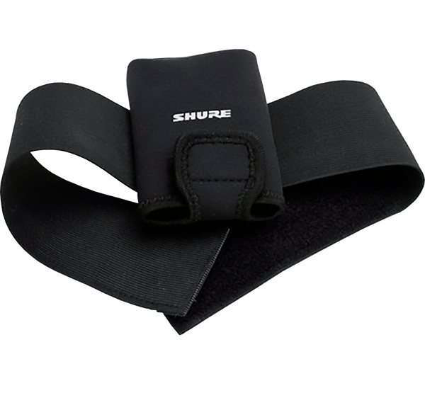 Black Neoprene pouch for UR1 Bodypack Transmitter and UR1M Micro-Bodypack Transmitter