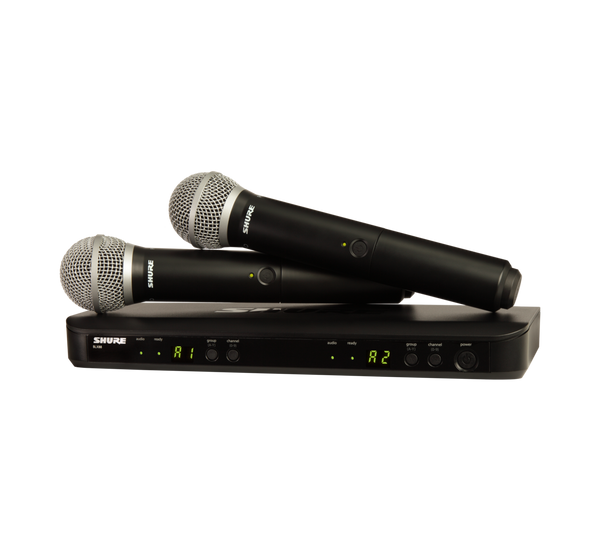 BLX288 Wireless Dual Vocal System with PG58 Microphones