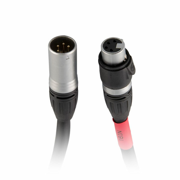 IP rated unshielded 4-pin XLR Extension for Epix IP series