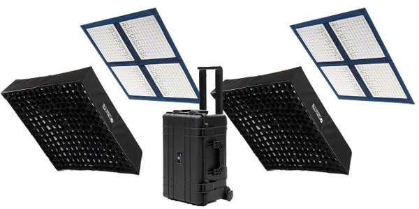 LiteCloth LC-160 RGBW 2 Light Kit