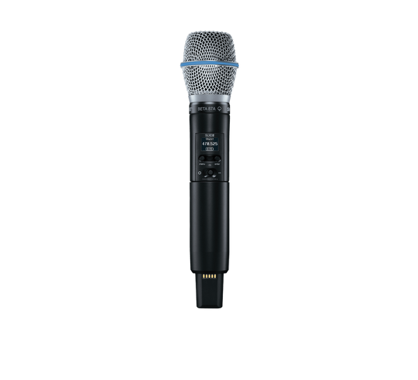 SLXD24/B87A Digital Wireless Handheld Microphone Transmitter with Beta 87A Capsule