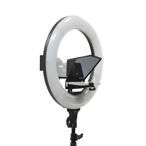 HomeStream Phone Teleprompter w/ 18" Ring Light