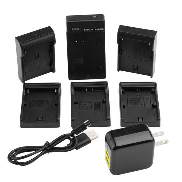 Camera Battery Charger and USB Wall Adapter