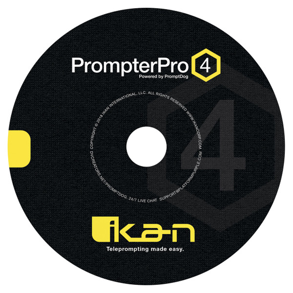 PrompterPro 4 Teleprompting Software for PC and Mac
