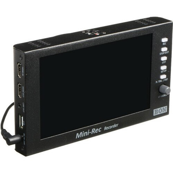 7" HDMI On-Camera Monitor w/ Recorder and USB Storage (BON)