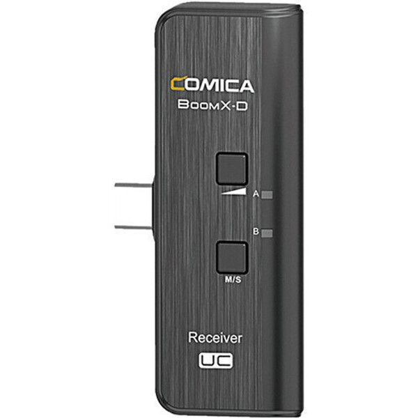 Compact 2.4 GHz UC Android Receiver for the BoomX-D Wireless Microphone 
System