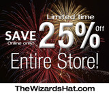 Shop end of year savings, save 25% on.. everything! Ends soon.